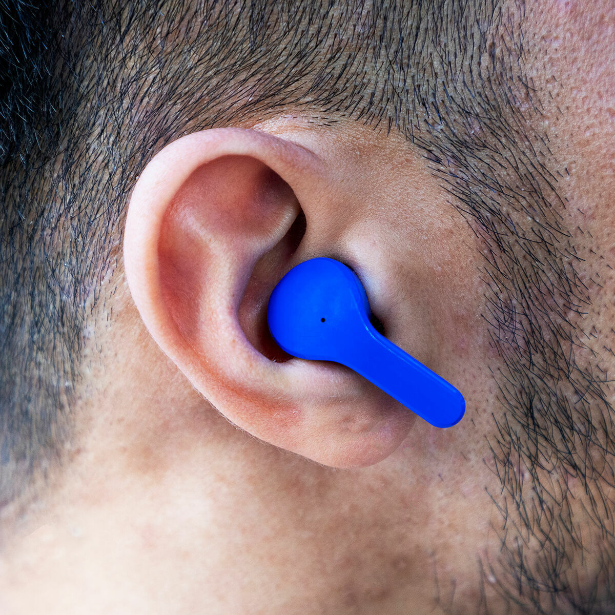 Słuchawki bezprzewodowe z ładowaniem obudowy Blue Innovagoods