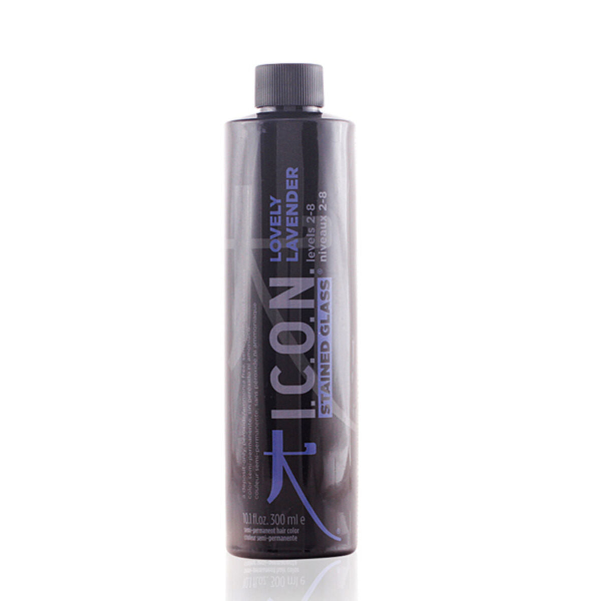 Hairspray Touch-Up για τις ρίζες Lovely Lavender 2-8 I.C.O.N. Χρωματισμένο γυαλί 300 ml