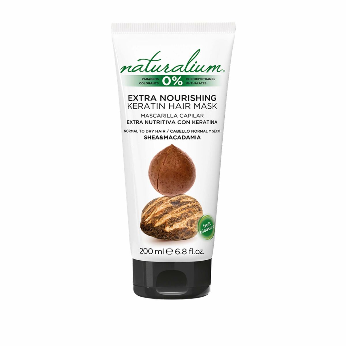 Masca de păr hrănită Naturalium 200 ml shea unt macadamia