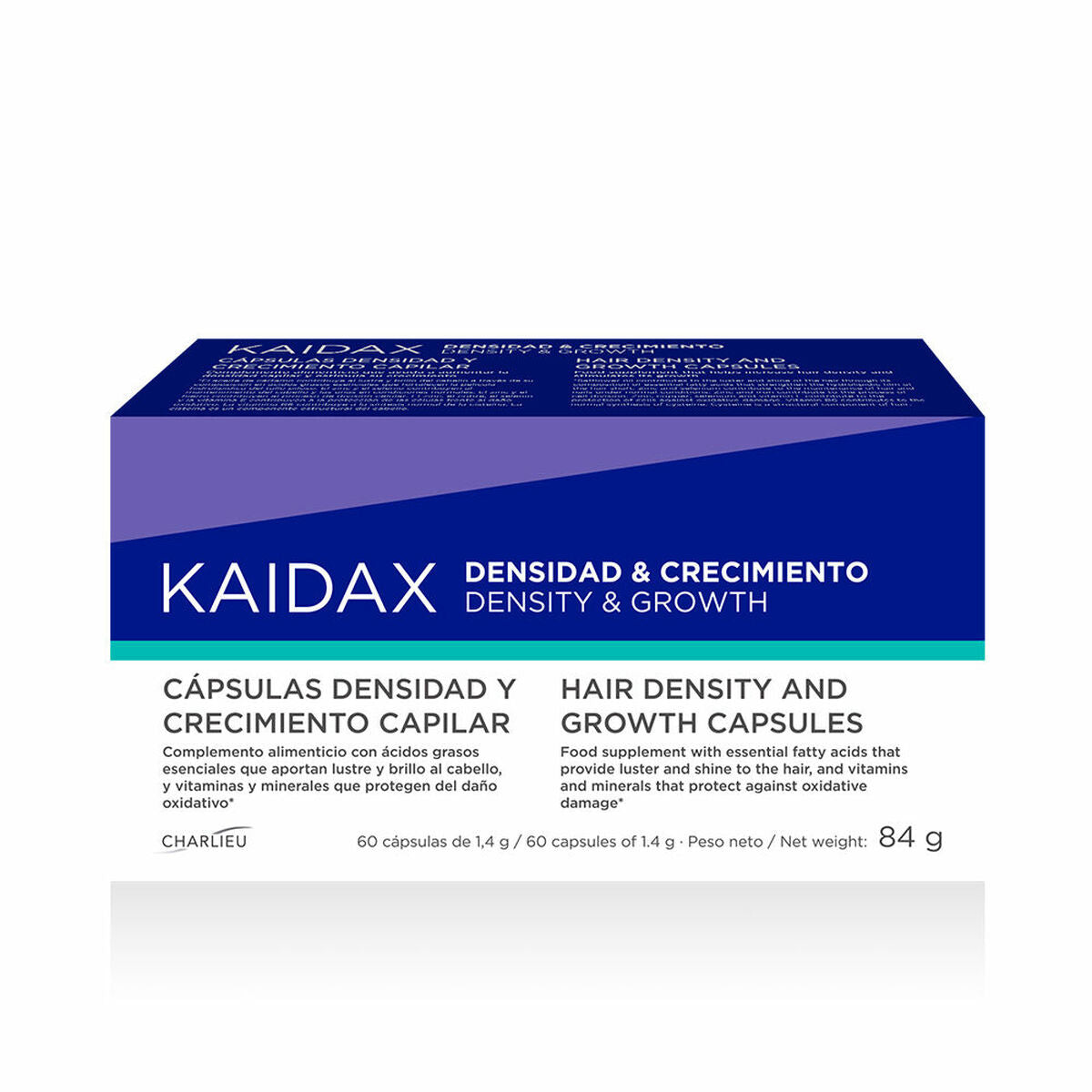 Suplemento de alimentos para perda de cabelo Topsrem Kaidax (60 unidades)