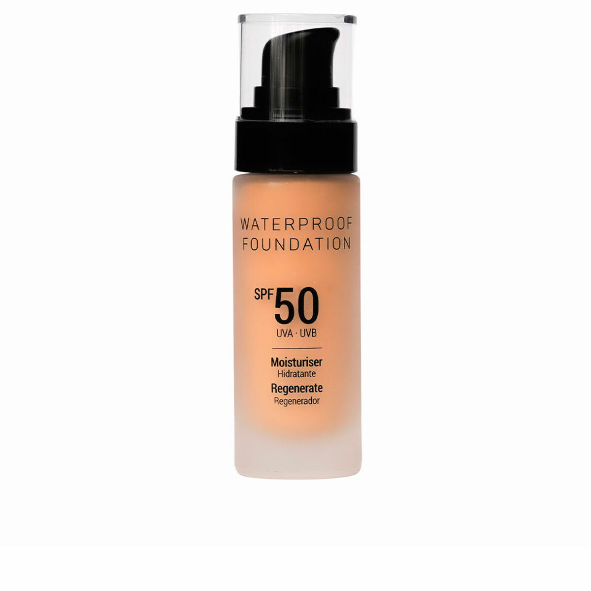 Tekuća make up baza Vanessium Nº nijansa 1-01 otporna na vodu SPF 50 (30 ml)