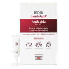 Loțiune anti-păr de pierdere a părului ISDIN Doză unică 20 x 3 ml