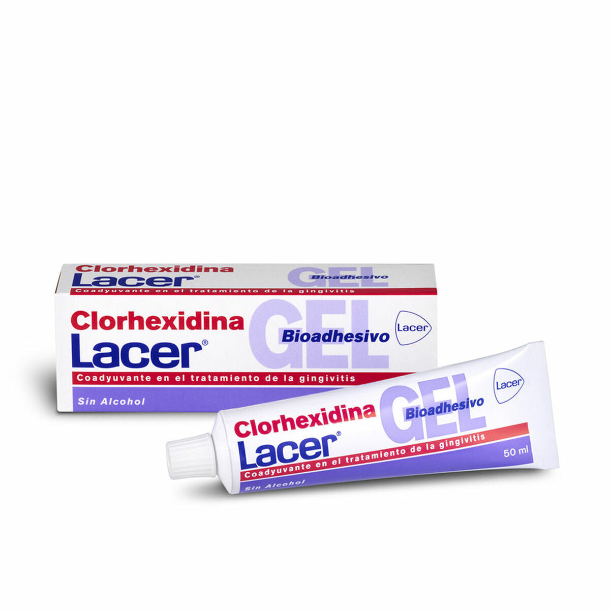 Placă de dinți Lacer Clorhexidina Gel Bioadhesivo (50 ml)