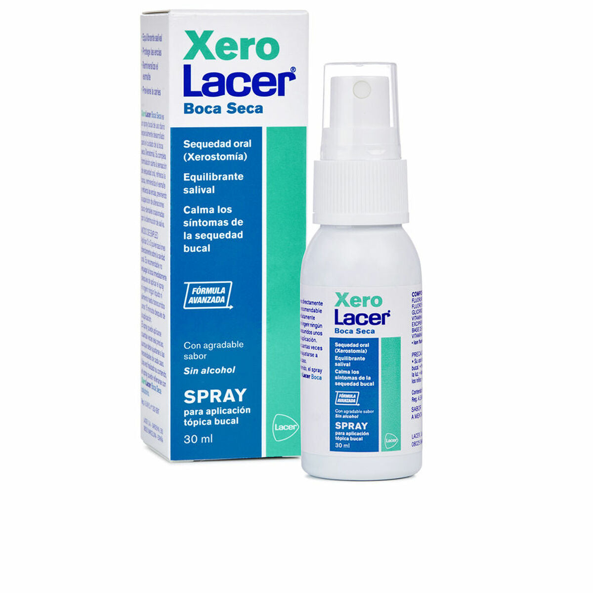 Lacer de enxaguatório bucal Xero spray Boca Seca (30 ml)