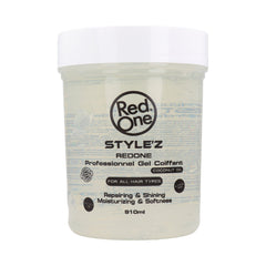 Modelando gel vermelho One Style'z Professional Hair Coconut Oil 910 ml