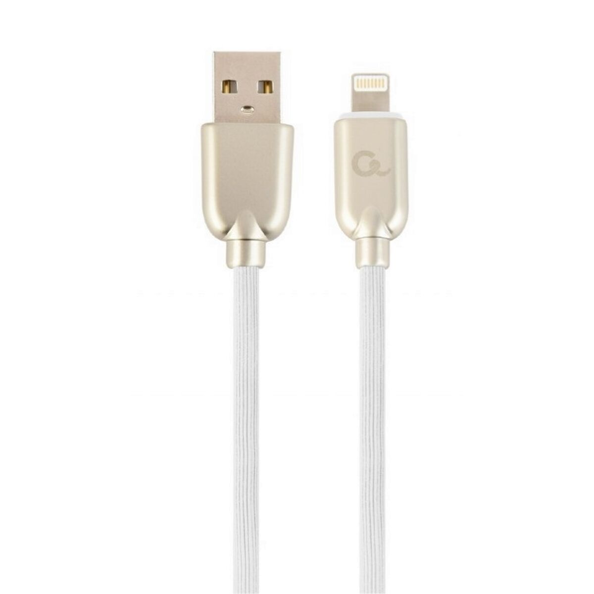 Lightning Cable Cablexpert CC-USB2R-AMLM-2M-W-W