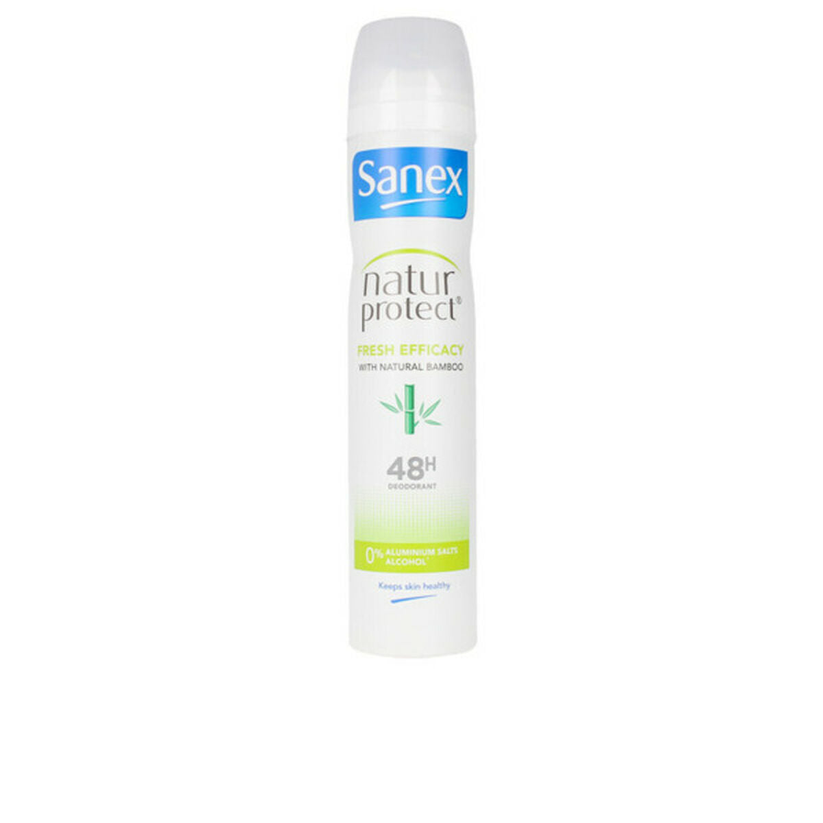 Spray deodorant natur beskytte 0% fersk bambus Sanex 124-7131 200 ml