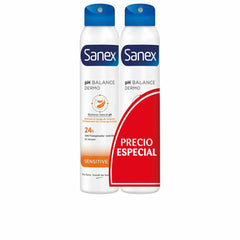 Спрей дезодорант sanex чувствителен 2 единици 200 ml