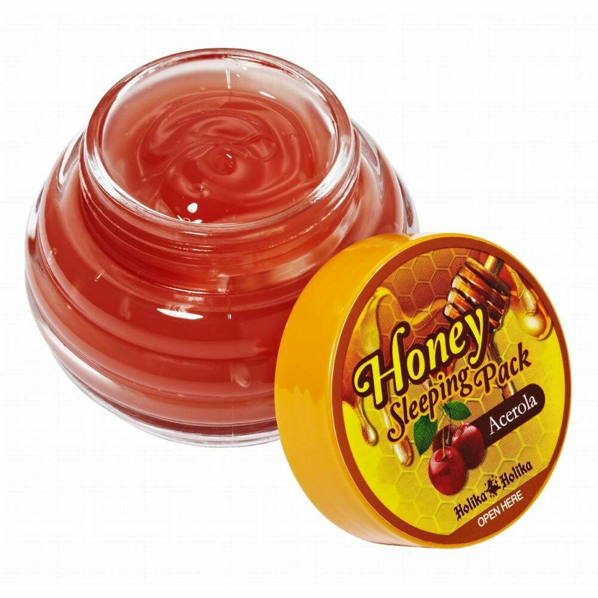 Nawilżanie maski na noc Holika Holika Honey Sleeping Pack Acerola (90 ml)