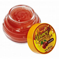 Maschera durante la notte idratante Holika Holika Honey Sleeping Pack Acerola (90 ml)