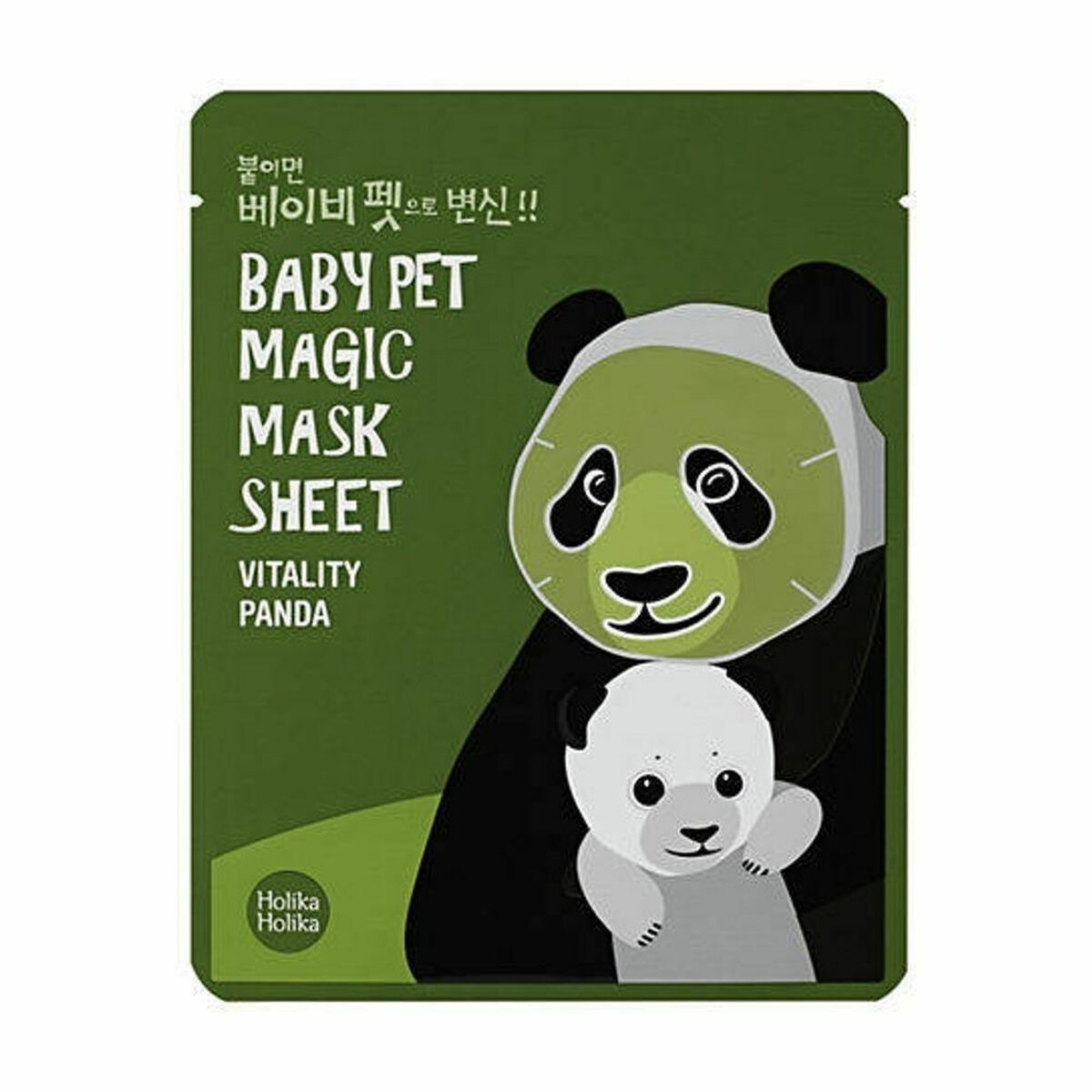 Ansiktsmask Holika Holika Baby Pet Panda Revitalizing (22 ml)