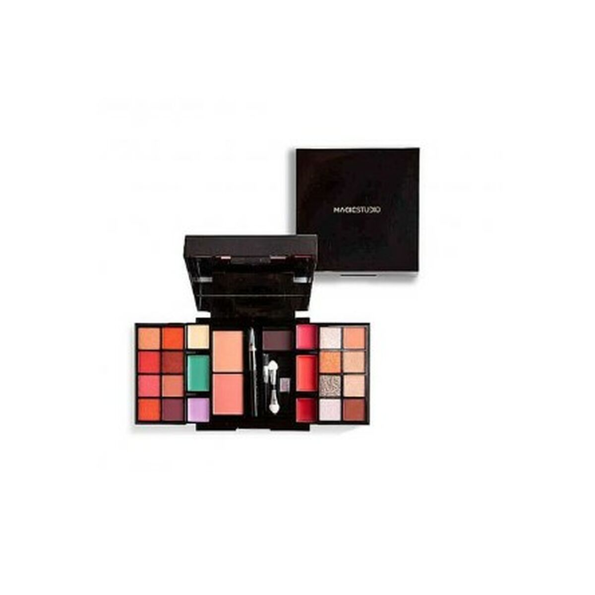 Make-up Set Magic Studio Colorful Case Complete 12 pezzi