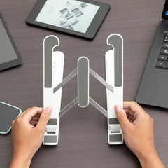 Pliage et un ordinateur portable réglable Stand Flappot Innovagoods