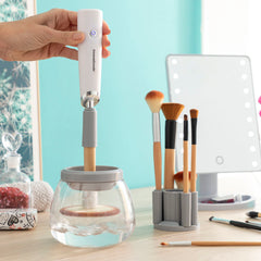 Brush de maquiagem automática Limpador e secador Maklin Innovagoods