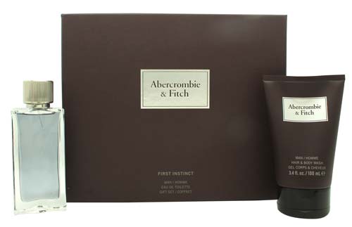 Abercrombie & Fitch First Instinct -Gift Set - 50 ml EDT + 100 ml Bodywash