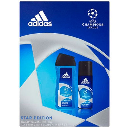 Adidas Champions League Gift Box 250 Ml Душ гел и 150 мл дезодорант