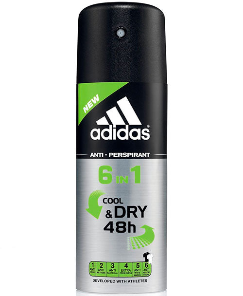 Adidas 6 в 1 deospray за мъже - 150ml