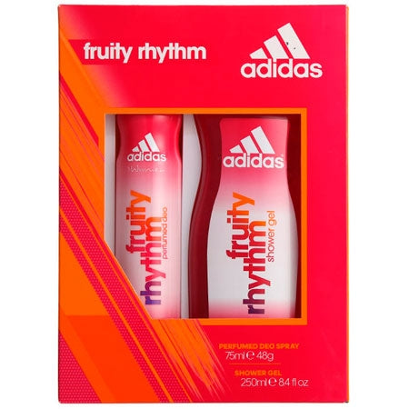 Adidas Fruity Rhythm Gift Box 75 ml Deo Spray & 250 ml Душ гел