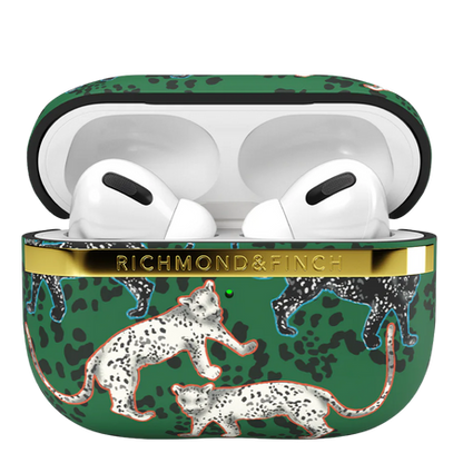 Richmond & Finch Leopard Green Apple AirPods Pro Capa