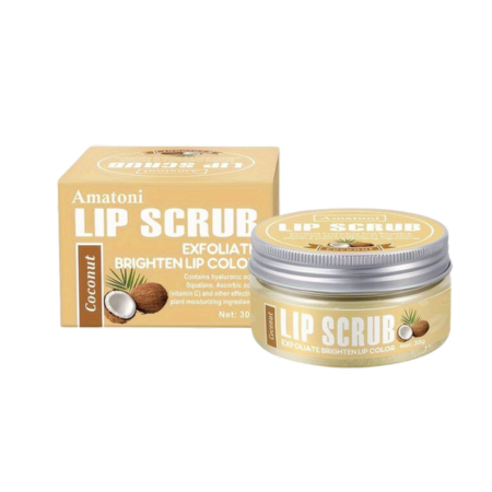 Amatoni Lip Scrub Coconut - 30g