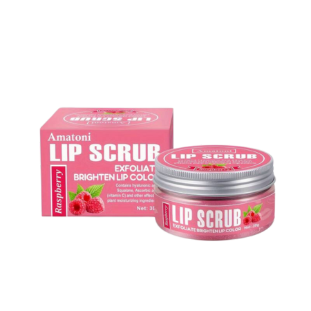 Amatoni Lip Scrub Raspberry - 30g