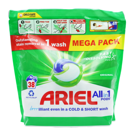 Ariel Original All-In-One Washing loss - 38