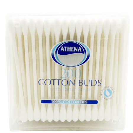 Athena Beauté Cotton Buds - 200 szt.