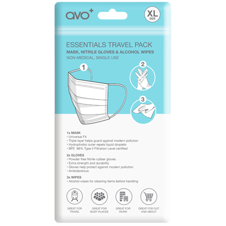 Conjunto de viagens AVO+ Essentials - X grande