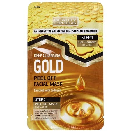 Beauty Formulas Deep Cleansing Gold Facial Mask - 1 item