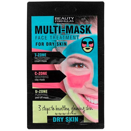 Beauty Formulas Dry Multi Face Mask