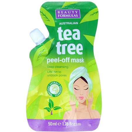 Beauty Formulas Tea Tree Peel-off Facial Mask - 50 ml