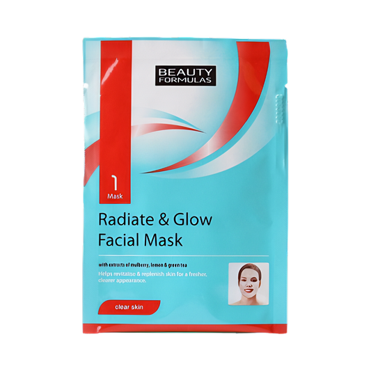 Beauty Formulas Radiate & Glow Face mask