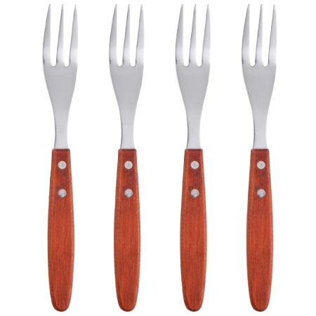 Bergner BBQ Steak Forks - 4 PCs