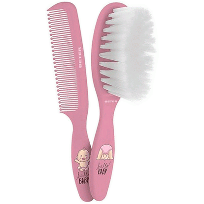 Ensemble de brosses à cheveux bébé beter - 2 pcs