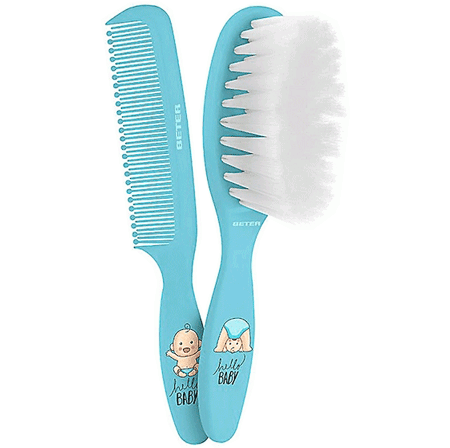 Ensemble de brosses à cheveux bébé beter - 2 pcs