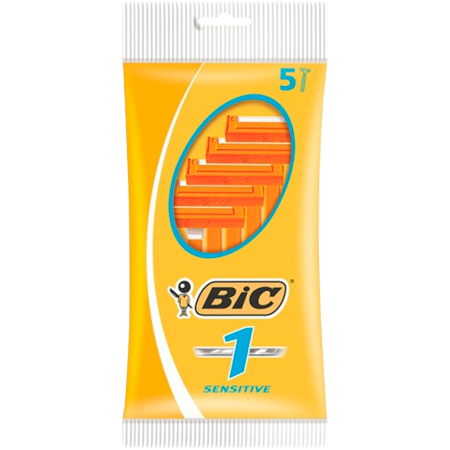 BIC 1 -herkät partakoneet - 5 kpl