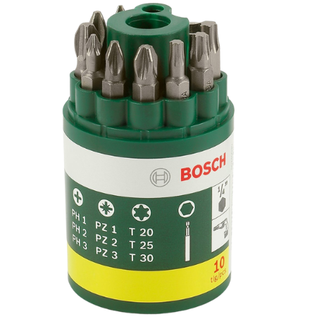 Bosch bitssæt - 10 kpl