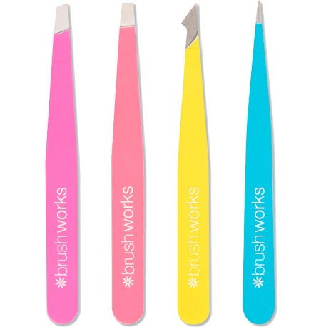 Brushworks Tweezer Set - 4 PCS