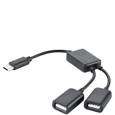 BasicPlus USB-C to Double USB