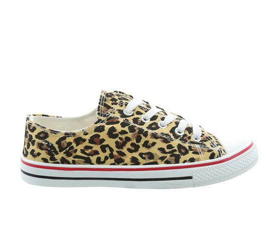 Pantofi de lenjerie Boshimao - galben leopard