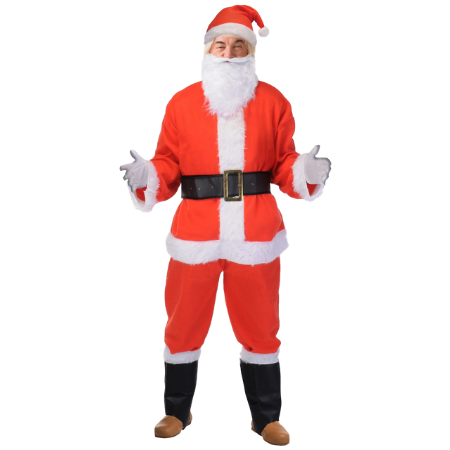 Costume de Santa Claus Deluxe - 9 Part