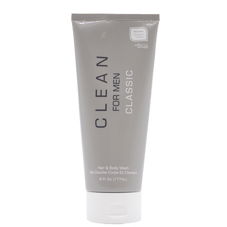 Clean For Men Classic Hair & Body Wash - 177 ml