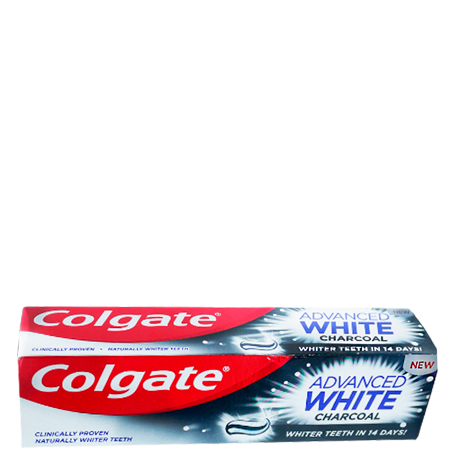 Colgate Advanced White Creme dental de carvão - 75 ml