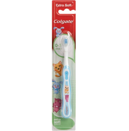 Colgate sorri bebê 0-3 anos escova de dentes - azul