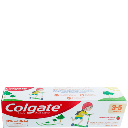 Colgate Kids Natural Fruit οδοντόκρεμα 3-5 ετών - 75 ml