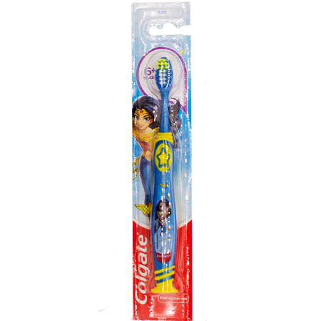 Colgate lächelt Junior 6+ Zahnbürste - Wonder Woman