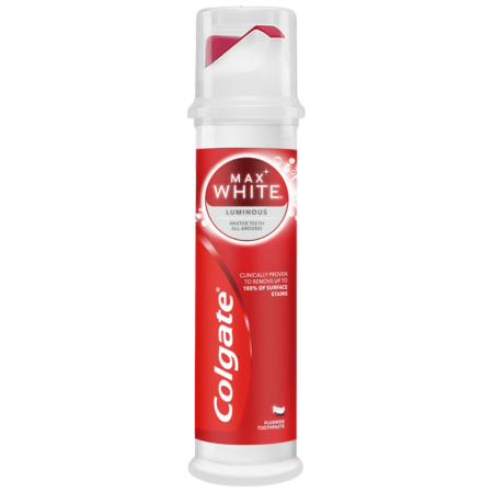 Colgate max λευκή φωτεινή οδοντόκρεμα -100ml