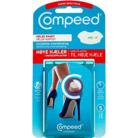 Compeed High Heel Blister -plasterit - 5 kpl