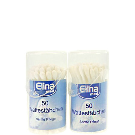 Elina Ear Swabs 50 pcs. 2 pak.