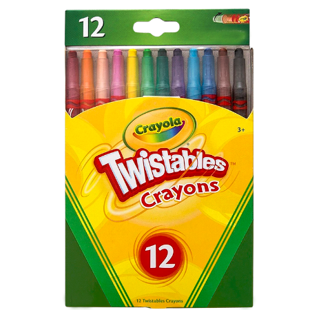 Crayola Tworbles -värikynät - 12 kpl